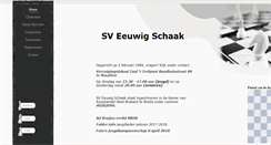 Desktop Screenshot of eeuwigschaak.nbsb.org