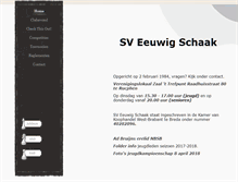 Tablet Screenshot of eeuwigschaak.nbsb.org